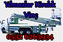 kiralık vinç sepetli vinç